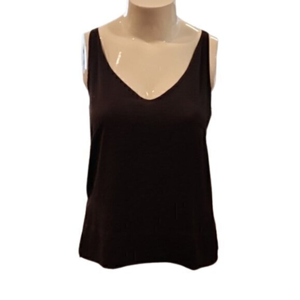 [H&M] Black V-neck Camisole - Size 12